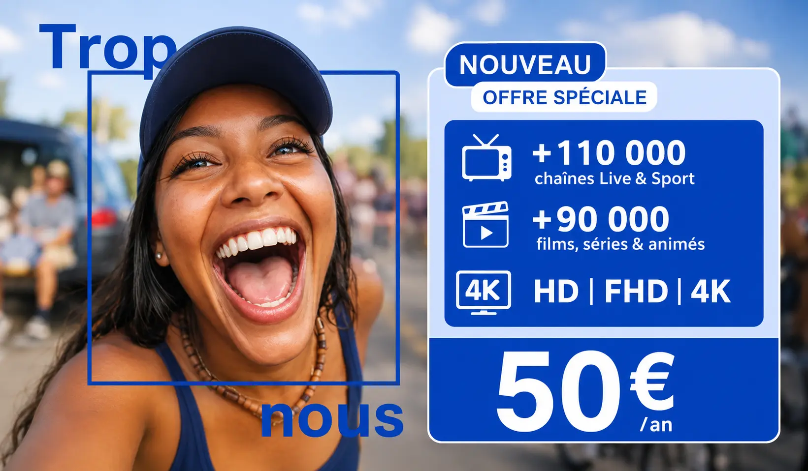 Spectateurs profitant du meilleur IPTV France