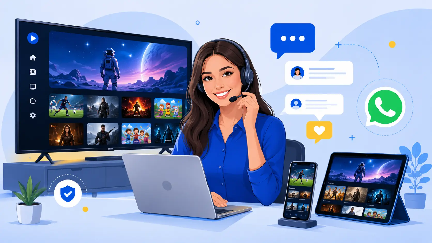 Support et assistance meilleur IPTV France disponible 7j/7